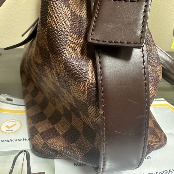 Authentic Louis Vuitton Damier Ebene Chelsea Canvas Handbag - Picture 4 of 12